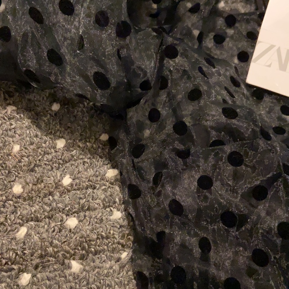 Zara bloggers favorite polka dot top - Picture 7 of 8